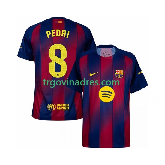 Muški Domaći Dres FC Barcelona Pedri 8 2025-2026 s Kratkih Rukava Muški Domaći Dres FC Barcelona Pedri 8 2025-2026 s Kratkih Rukava