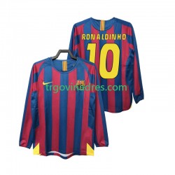 Muški Domaći Dres FC Barcelona RONALDINHO 10 Retro 2005 2006 s Dugim Rukavima Muški Domaći Dres FC Barcelona RONALDINHO 10 Retro 2005 2006 s Dugim Rukavima