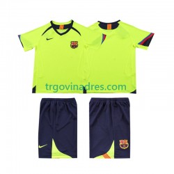 Dječji Gostujući Dres FC Barcelona Retro 2005 2006 s Kratkih Rukava Dječji Gostujući Dres FC Barcelona Retro 2005 2006 s Kratkih Rukava