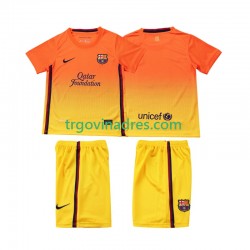 Dječji Gostujući Dres FC Barcelona Retro 2012 2013 s Kratkih Rukava Dječji Gostujući Dres FC Barcelona Retro 2012 2013 s Kratkih Rukava