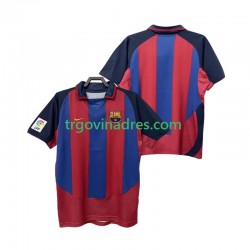 Muški Domaći Dres FC Barcelona Retro 2003 2004 s Kratkih Rukava Muški Domaći Dres FC Barcelona Retro 2003 2004 s Kratkih Rukava