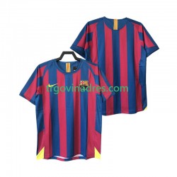 Muški Domaći Dres FC Barcelona Retro 2005 2006 s Kratkih Rukava Muški Domaći Dres FC Barcelona Retro 2005 2006 s Kratkih Rukava