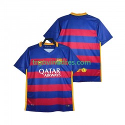 Muški Domaći Dres FC Barcelona Retro 2015-2016 s Kratkih Rukava Muški Domaći Dres FC Barcelona Retro 2015-2016 s Kratkih Rukava