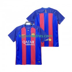 Muški Domaći Dres FC Barcelona Retro 2016 2017 s Kratkih Rukava Muški Domaći Dres FC Barcelona Retro 2016 2017 s Kratkih Rukava