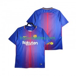 Muški Domaći Dres FC Barcelona Retro 2017-2018 s Kratkih Rukava Muški Domaći Dres FC Barcelona Retro 2017-2018 s Kratkih Rukava