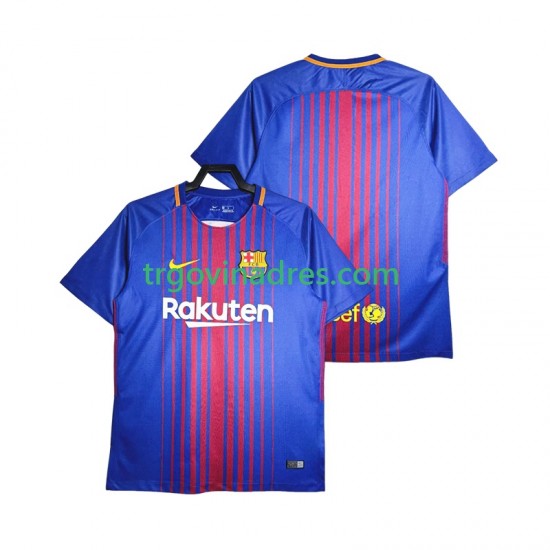 Muški Domaći Dres FC Barcelona Retro 2017-2018 s Kratkih Rukava Muški Domaći Dres FC Barcelona Retro 2017-2018 s Kratkih Rukava