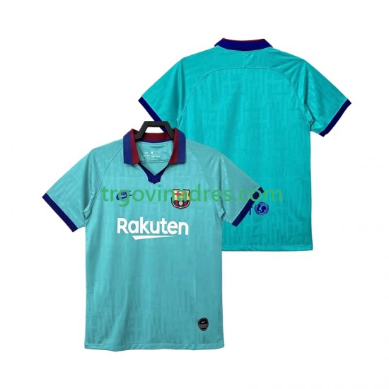 Muški Treći Dres FC Barcelona Retro 2019 2020 s Kratkih Rukava Muški Treći Dres FC Barcelona Retro 2019 2020 s Kratkih Rukava