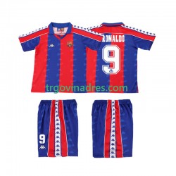Dječji Domaći Dres FC Barcelona Ronaldo 9 Retro 1992 1995 s Kratkih Rukava