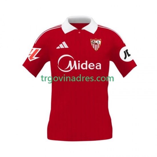 Muški Gostujući Dres Sevilla FC 2025-2026 s Kratkih Rukava