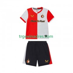 Dječji Domaći Dres Feyenoord Rotterdam 2025-2026 s Kratkih Rukava Dječji Domaći Dres Feyenoord Rotterdam 2025-2026 s Kratkih Rukava