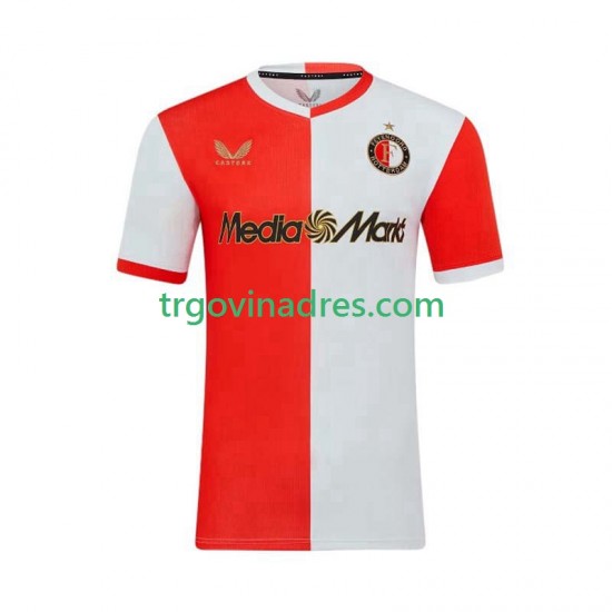 Muški Domaći Dres Feyenoord Rotterdam 2025-2026 s Kratkih Rukava Muški Domaći Dres Feyenoord Rotterdam 2025-2026 s Kratkih Rukava