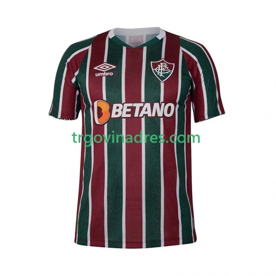 Muški Domaći Dres Fluminense 2024-2025 s Kratkih Rukava Muški Domaći Dres Fluminense 2024-2025 s Kratkih Rukava