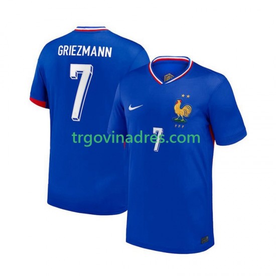 Muški Domaći Dres Francuska Antoine Griezmann 7 Euro 2024 s Kratkih Rukava