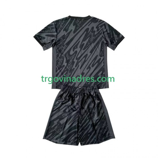 Dječji Gostujući Golmanski Dres Francuska Euro 2024 s Kratkih Rukava