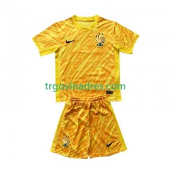 Dječji Domaći Golmanski Dres Francuska Euro 2024 s Kratkih Rukava