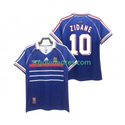 Muški Domaći Dres Francuska ZIDANE 10 Retro 1998 s Kratkih Rukava