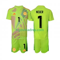 Dječji Gostujući Golmanski Dres Njemačka Manuel Neuer 1 Euro 2024 s Kratkih Rukava Dječji Gostujući Golmanski Dres Njemačka Manuel Neuer 1 Euro 2024 s Kratkih Rukava