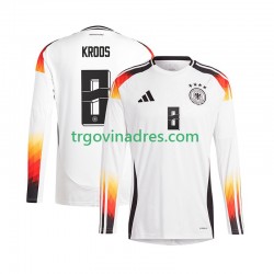 Muški Domaći Dres Njemačka Toni Kroos 8 Euro 2024 s Dugim Rukavima Muški Domaći Dres Njemačka Toni Kroos 8 Euro 2024 s Dugim Rukavima