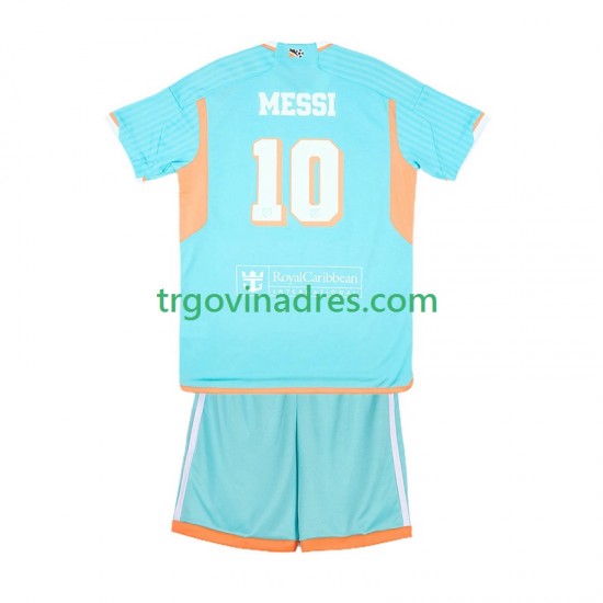 Dječji Treći Dres Inter Miami Lionel Messi 10 2024-2025 s Kratkih Rukava