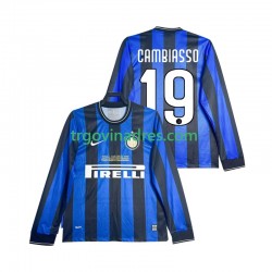 Muški Domaći Dres Inter Milan CAMBIASSO 19 Retro 2009 2010 s Dugim Rukavima Muški Domaći Dres Inter Milan CAMBIASSO 19 Retro 2009 2010 s Dugim Rukavima