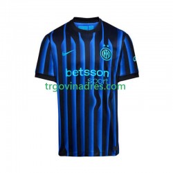 Muški Domaći Dres Inter Milan 2025-2026 s Kratkih Rukava Muški Domaći Dres Inter Milan 2025-2026 s Kratkih Rukava
