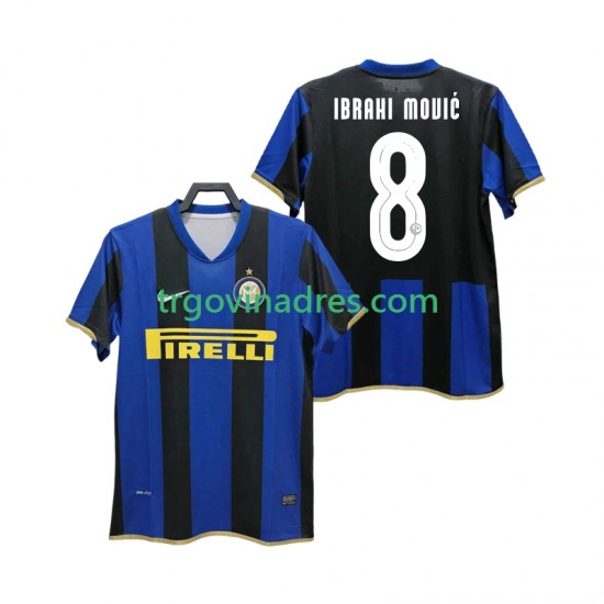 Muški Domaći Dres Inter Milan Ibrahimovic 8 Retro Champions League 2009 2008 s Kratkih Rukava Muški Domaći Dres Inter Milan Ibrahimovic 8 Retro Champions League 2009 2008 s Kratkih Rukava