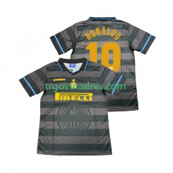 Muški Treći Dres Inter Milan Ronaldo 10 Retro 1997 1998 s Kratkih Rukava Muški Treći Dres Inter Milan Ronaldo 10 Retro 1997 1998 s Kratkih Rukava
