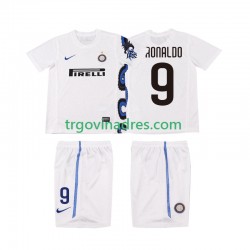Dječji Gostujući Dres Inter Milan Ronaldo 9 Retro 2011 2010 s Kratkih Rukava Dječji Gostujući Dres Inter Milan Ronaldo 9 Retro 2011 2010 s Kratkih Rukava
