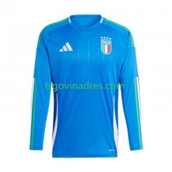Muški Domaći Dres Italija Euro 2024 s Dugim Rukavima Muški Domaći Dres Italija Euro 2024 s Dugim Rukavima