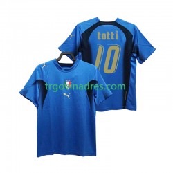 Muški Domaći Dres Italija Totti 20 Retro 2006 s Kratkih Rukava Muški Domaći Dres Italija Totti 20 Retro 2006 s Kratkih Rukava