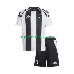 Dječji Domaći Dres Juventus 2024-2025 s Kratkih Rukava Dječji Domaći Dres Juventus 2024-2025 s Kratkih Rukava