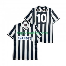 Muški Domaći Dres Juventus DEL PIERO 10 Retro 1995 1996 s Kratkih Rukava Muški Domaći Dres Juventus DEL PIERO 10 Retro 1995 1996 s Kratkih Rukava