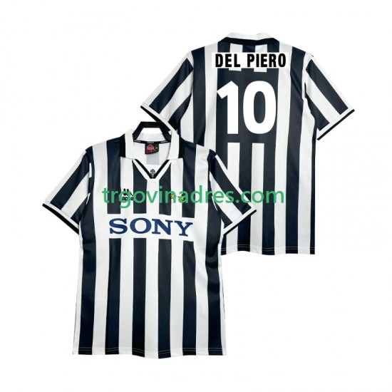 Muški Domaći Dres Juventus DEL PIERO 10 Retro 1995 1996 s Kratkih Rukava Muški Domaći Dres Juventus DEL PIERO 10 Retro 1995 1996 s Kratkih Rukava