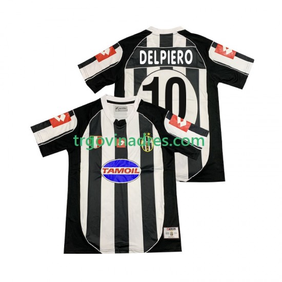Muški Domaći Dres Juventus DEL PIERO 10 Retro 2003 2002 s Kratkih Rukava Muški Domaći Dres Juventus DEL PIERO 10 Retro 2003 2002 s Kratkih Rukava