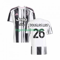 Muški Domaći Dres Juventus Douglas Luiz 26 2025-2026 s Kratkih Rukava Muški Domaći Dres Juventus Douglas Luiz 26 2025-2026 s Kratkih Rukava
