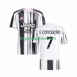 Muški Domaći Dres Juventus Francisco Conceicao 7 2025-2026 s Kratkih Rukava Muški Domaći Dres Juventus Francisco Conceicao 7 2025-2026 s Kratkih Rukava