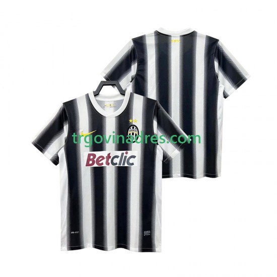 Muški Domaći Dres Juventus Retro 2012 2011 s Kratkih Rukava Muški Domaći Dres Juventus Retro 2012 2011 s Kratkih Rukava