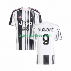 Muški Domaći Dres Juventus Vlahovic 9 2025-2026 s Kratkih Rukava Muški Domaći Dres Juventus Vlahovic 9 2025-2026 s Kratkih Rukava