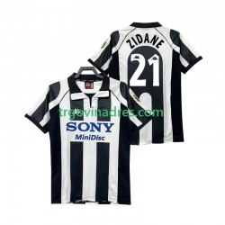 Muški Domaći Dres Juventus ZIDANE 21 Retro 1997 1998 s Kratkih Rukava