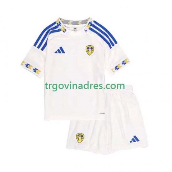 Dječji Domaći Dres Leeds United 2025-2026 s Kratkih Rukava Dječji Domaći Dres Leeds United 2025-2026 s Kratkih Rukava