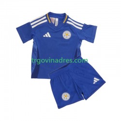 Dječji Domaći Dres Leicester City 2024-2025 s Kratkih Rukava Dječji Domaći Dres Leicester City 2024-2025 s Kratkih Rukava