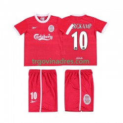 Dječji Domaći Dres Liverpool BERGKAMP 10 Retro LWP 1997 1998 s Kratkih Rukava Dječji Domaći Dres Liverpool BERGKAMP 10 Retro LWP 1997 1998 s Kratkih Rukava
