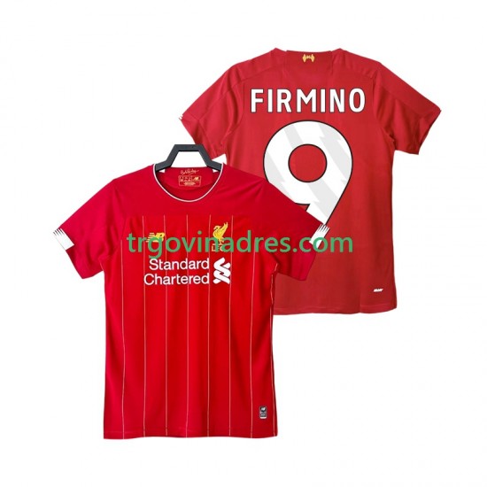 Muški Domaći Dres Liverpool FIRMINO 9 Retro 2019 2020 s Kratkih Rukava Muški Domaći Dres Liverpool FIRMINO 9 Retro 2019 2020 s Kratkih Rukava