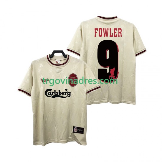 Muški Gostujući Dres Liverpool FOWLER 9 Retro 1996 1997 s Kratkih Rukava Muški Gostujući Dres Liverpool FOWLER 9 Retro 1996 1997 s Kratkih Rukava