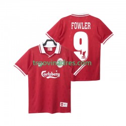 Muški Domaći Dres Liverpool FOWLER 9 Retro 1996 1998 s Kratkih Rukava Muški Domaći Dres Liverpool FOWLER 9 Retro 1996 1998 s Kratkih Rukava