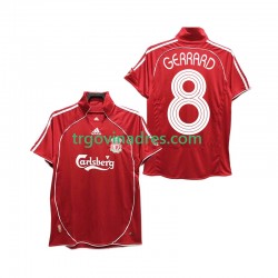 Muški Domaći Dres Liverpool GERRARD 8 Retro 2008 2006 s Kratkih Rukava Muški Domaći Dres Liverpool GERRARD 8 Retro 2008 2006 s Kratkih Rukava