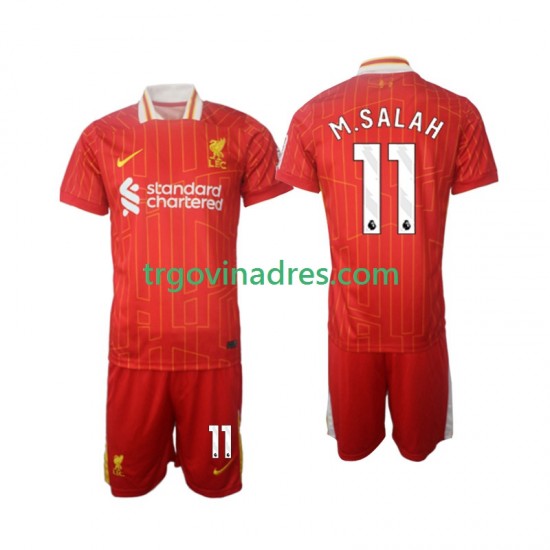 Dječji Domaći Dres Liverpool M.Salah 11 2024-2025 s Kratkih Rukava Dječji Domaći Dres Liverpool M.Salah 11 2024-2025 s Kratkih Rukava