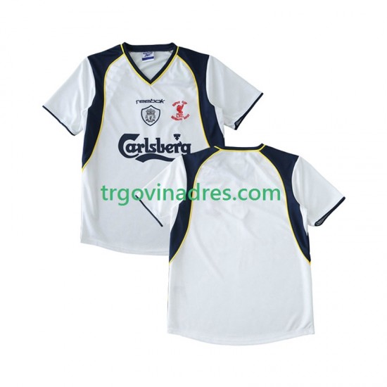 Muški Gostujući Dres Liverpool Retro LWP 2001 2002 s Kratkih Rukava Muški Gostujući Dres Liverpool Retro LWP 2001 2002 s Kratkih Rukava