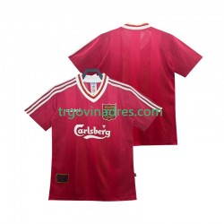 Muški Domaći Dres Liverpool Retro 1995 1996 s Kratkih Rukava Muški Domaći Dres Liverpool Retro 1995 1996 s Kratkih Rukava