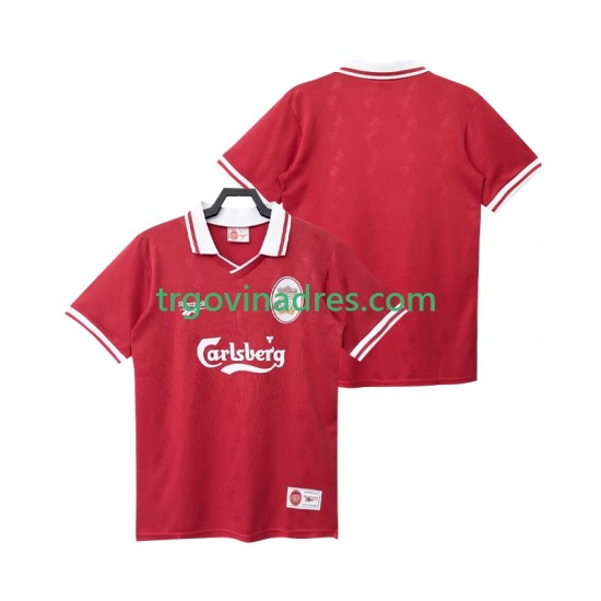 Muški Domaći Dres Liverpool Retro 1996 1998 s Kratkih Rukava Muški Domaći Dres Liverpool Retro 1996 1998 s Kratkih Rukava